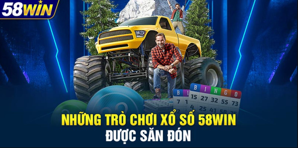 Các hình thức xổ số độc đáo tại 58WIN